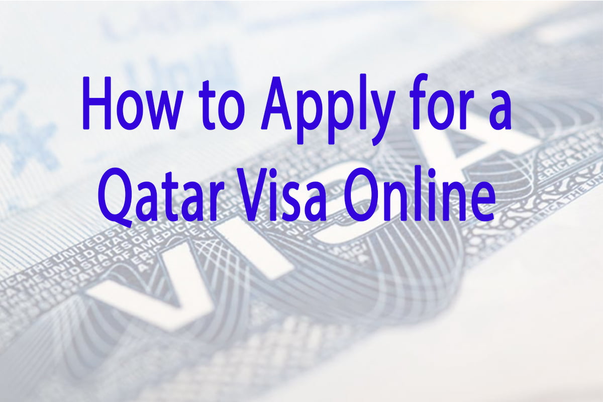 visit visa application qatar