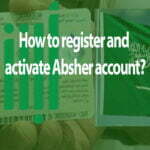 How to register and activate Absher account
